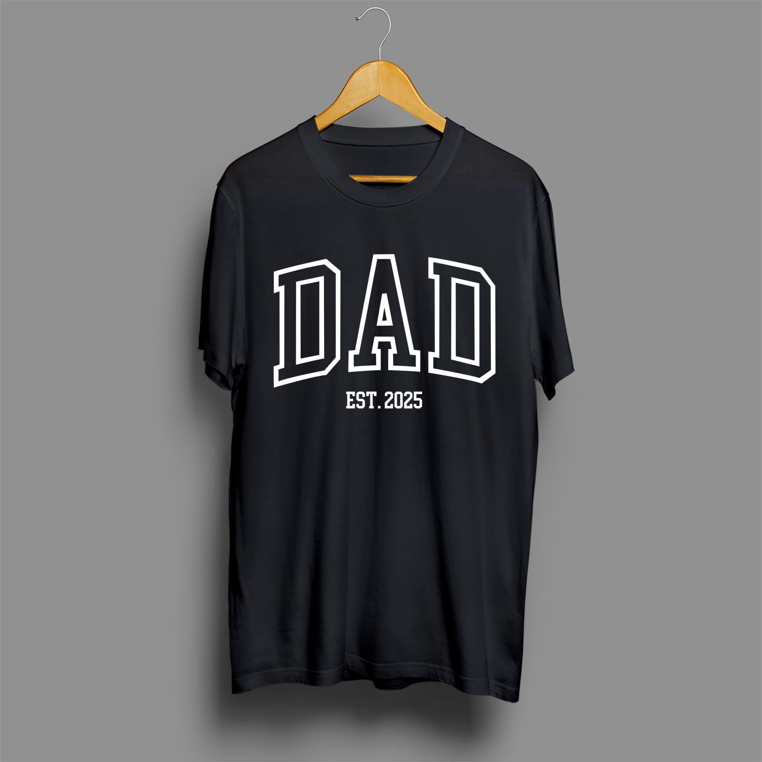 Comfort Colors Mama and Dad Shirts, Custom Mama Est Shirt, New Dad Shirt, Matching Mom and Dad, Gift for New Mom and Dad, Mother's Day Gift 2