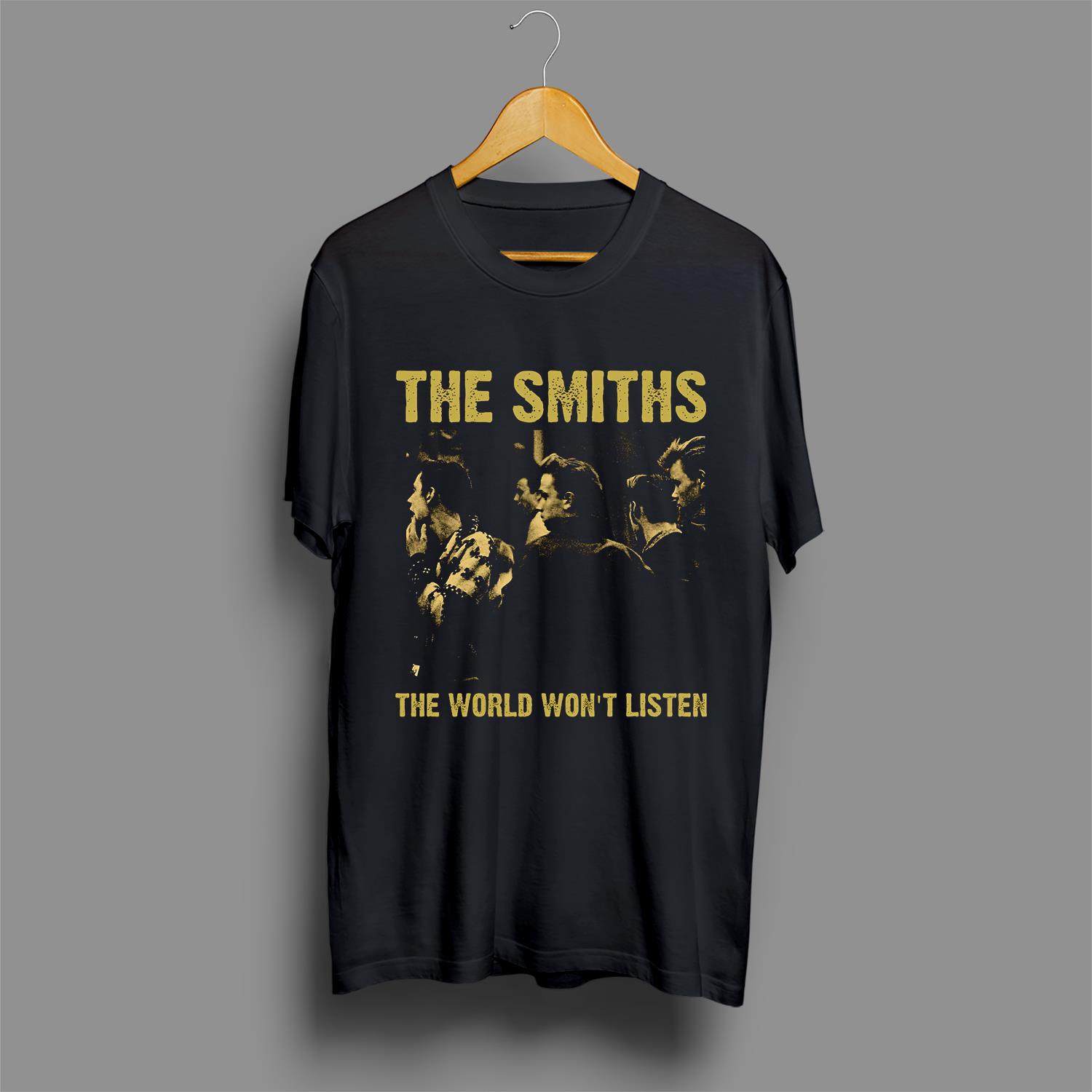 The Smiths T-Shirt, The World WonT Listen Vintage Shirt, The Smiths Retro Music Band Gift For Fan