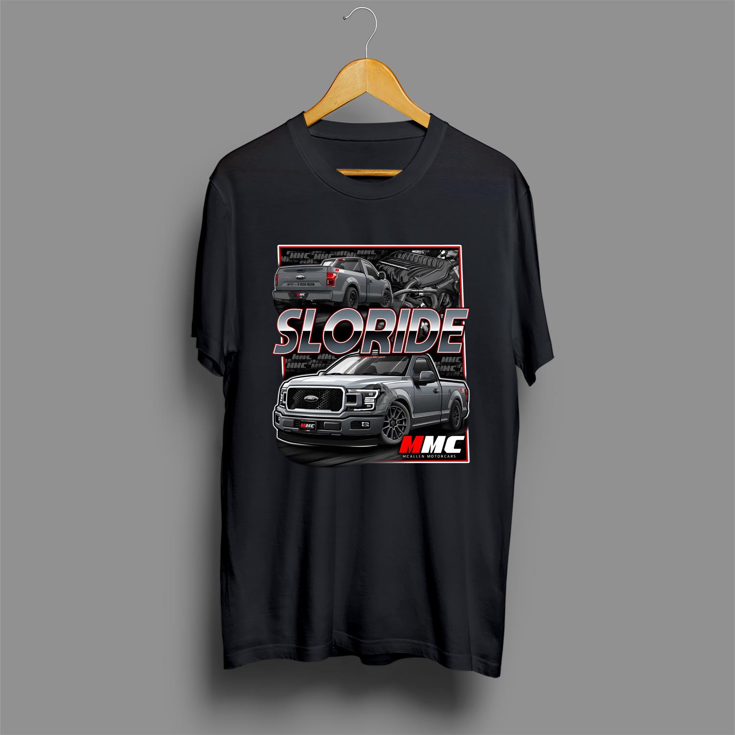 90s Retro Vintage Graphic MMC Sloride Shop Truck T-Shirt Unisex Full Size Cotton Menswear Unisex Crewneck Menswear